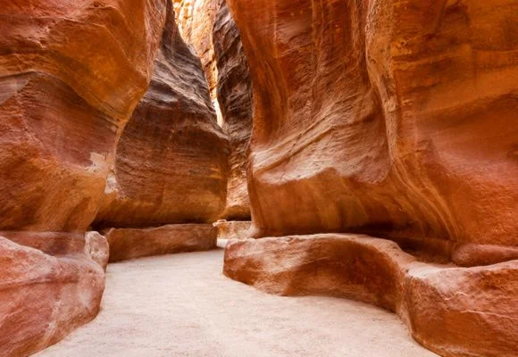 Chemin du Siq au Trésor (chemin principal)