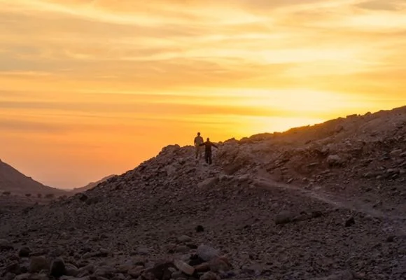 Le chemin de Wadi Dathneh