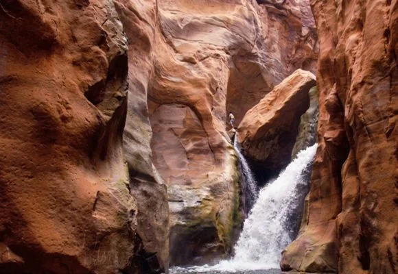 Le chemin du canyon